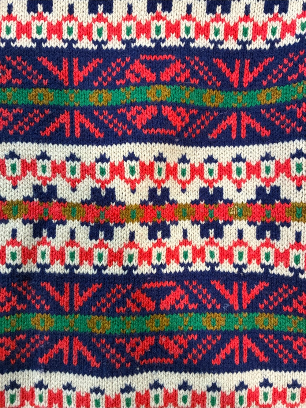 JCrew—women’s Patterned Navy Fair Isle Sweater - Picture 4 of 5